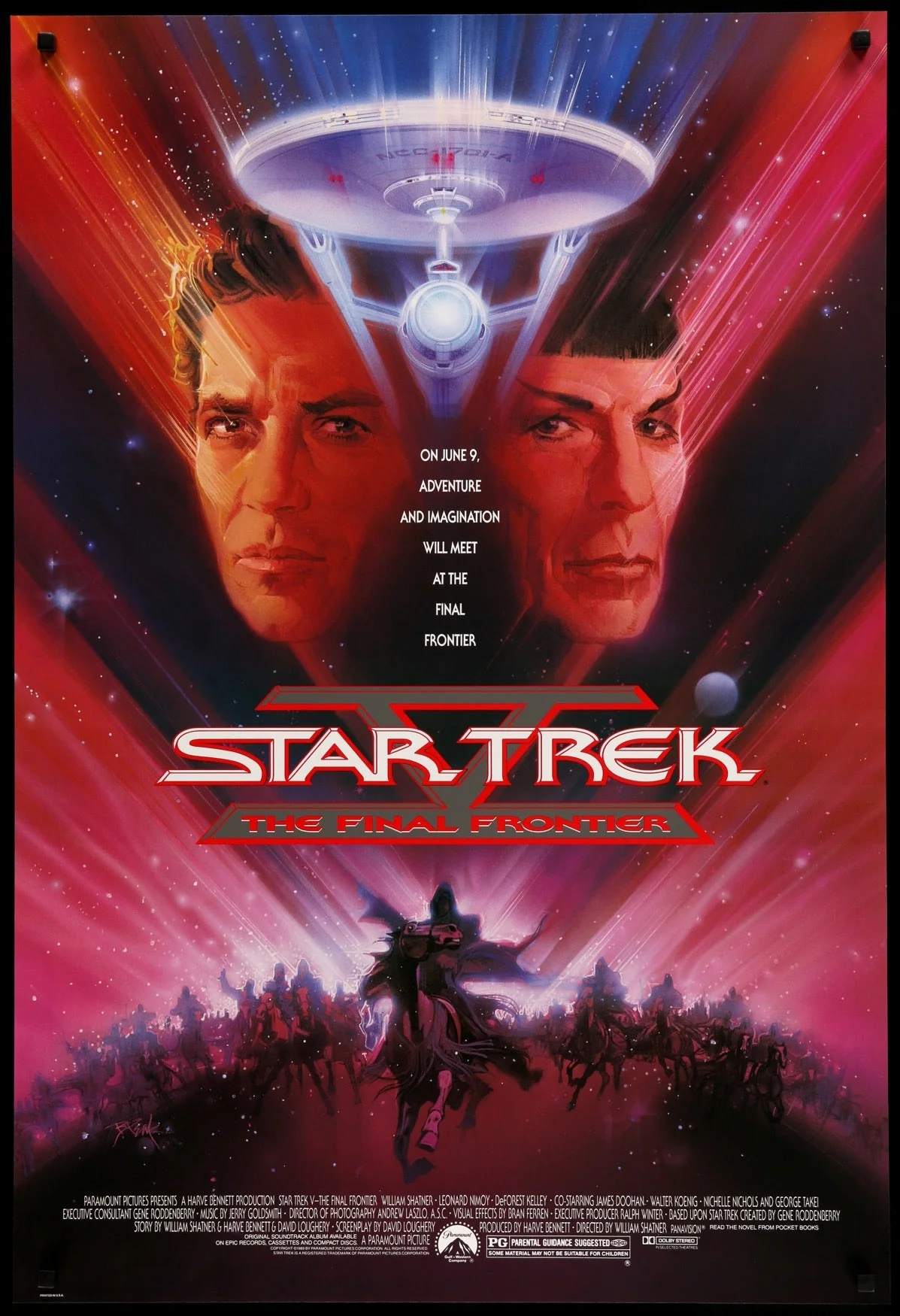 Star Trek V Movie Poster